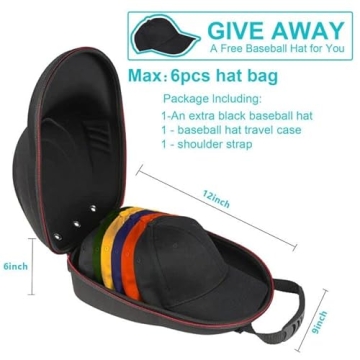 Durable Glamgen Hat Case for Safe Travel & Storage
