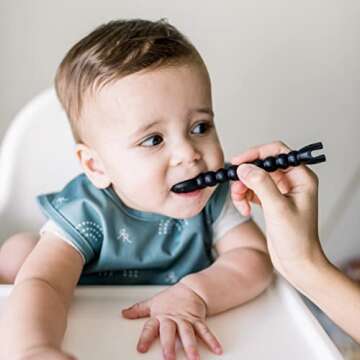 Ryan & Rose Cutie Tensils 2 Pack Baby Spoon and Fork