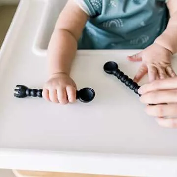 Ryan & Rose Cutie Tensils 2 Pack Baby Spoon and Fork