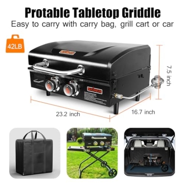 QuliMetal Portable Griddle For Every Outdoor Cook
