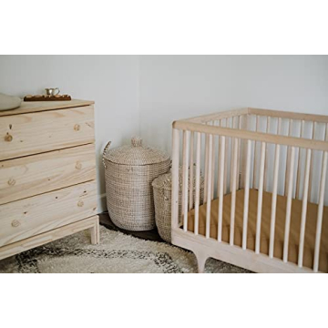 Chic Eco-Friendly Seagrass Laundry Hamper for Storage