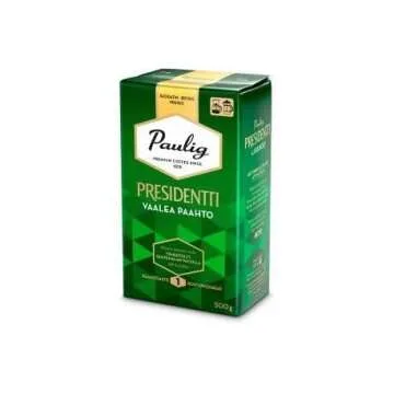 Paulig Presidentti (President) - Fine Grind - Premium Filter Blend Ground Coffee - Bag 500g (Finland...