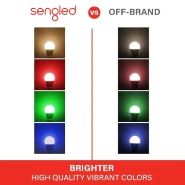 Sengled Smart Light Bulbs Color Changing LED with Alexa