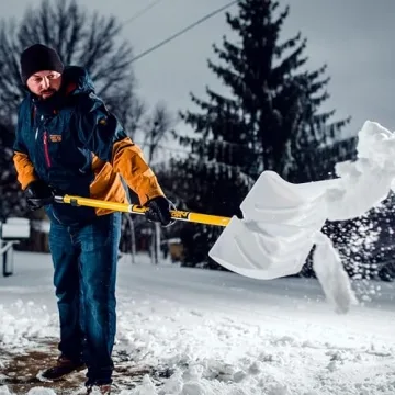 The Snow Dominator Snow Pusher & Scoop Tool for Winter