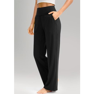 Soothfeel Wide Leg Pants for Women Yoga Work Pants