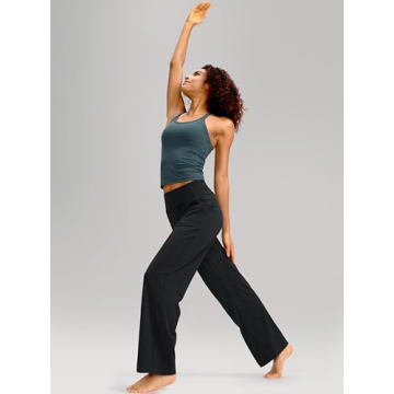 Soothfeel Wide Leg Pants for Women Yoga Work Pants