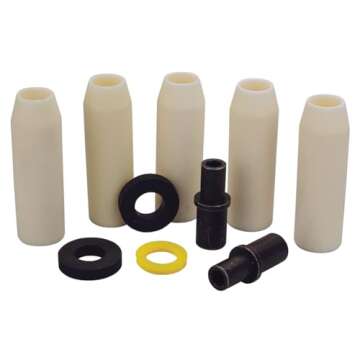 Skat Blast Large Ceramic Nozzle Combo Pack for Skat Blast Power Siphon Sandblasting Guns, Made in US...