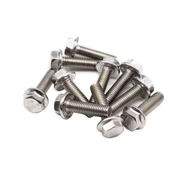Durable M8 Flanged Hex Head Bolts - Perfect for DIY