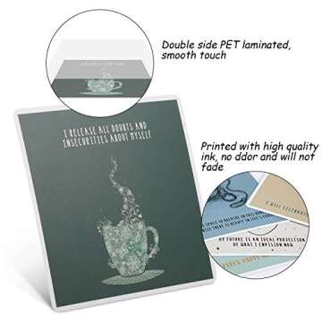 Outus 50 Positive Affirmation Cards for Daily Motivation