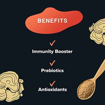 Rising Tide Organic Turkey Tail Mushroom Powder Immunity Boosting