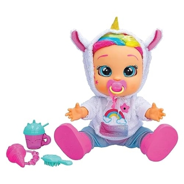 Cry Babies First Emotions Dreamy Interactive Baby Doll with 65+ Emotions and Sounds for Kids, Girls ...
