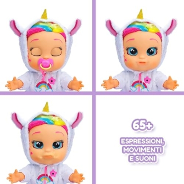 Cry Babies First Emotions Dreamy Interactive Doll for Kids