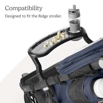 UPPAbaby Snack Tray for Ridge Stroller/Quick Attachment/Folds with Stroller