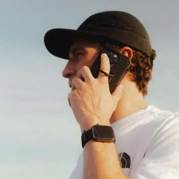 Rokform - Magnetic Sport Ring Grip and Stand, Thin Metal Cell Phone Ring Holder, Specially Designed for Rokform iPhone & Samsung Twist Lock Cases (Black)