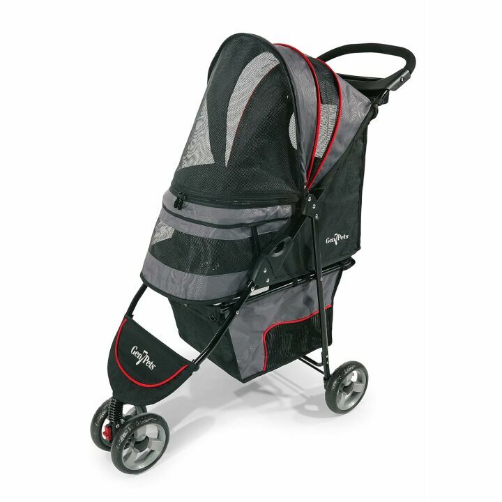 Gen7Pets Regal Plus Dog Stroller in Gray Shadow