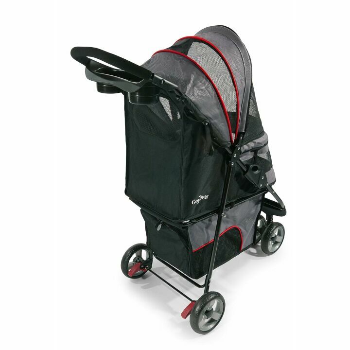 Gen7Pets Regal Plus Dog Stroller in Gray Shadow