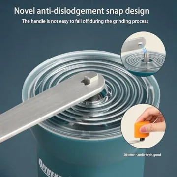 Manual Coffee Grinder - Portable, Adjustable Coarseness