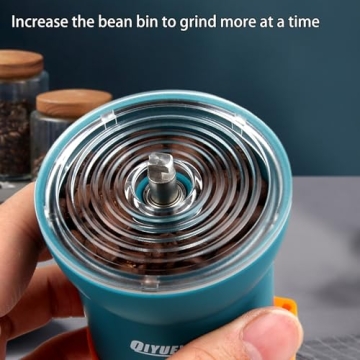 Manual Coffee Grinder - Portable, Adjustable Coarseness