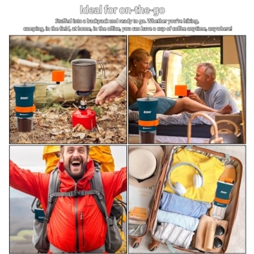 Manual Coffee Grinder - Portable, Adjustable Coarseness