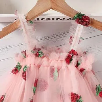GRNSHTS Toddler Flower Dress with Headband for Girls