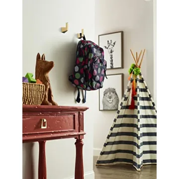 Amerock Golden Champagne Single Robe Hook for Bathroom