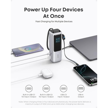 Anker 25K Power Bank - 100W Triple USB-C Charging