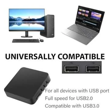 Acuvar Super High Speed All-in-1 USB Memory Card Reader/Writer for All Cards SD/SDHC, Micro SD, CF, XD, MS/Pro & Duo Cards Plug N Play, Apple and Windows Compatible, Powered by USB