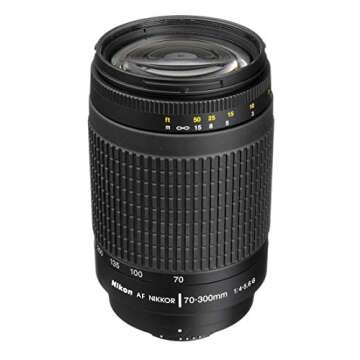 Nikon 70-300 mm f/4-5.6G Zoom Lens with Auto Focus for Nikon DSLR Cameras