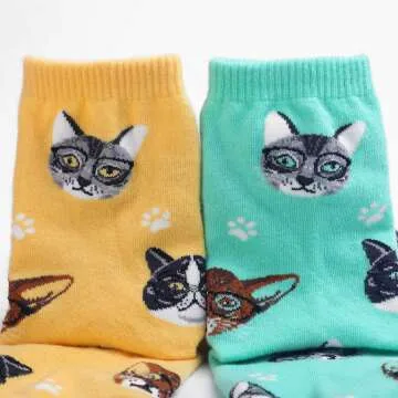 Cute Cat Socks for Women - Fun & Gift-Worthy!