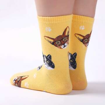 Cute Cat Socks for Women - Fun & Gift-Worthy!