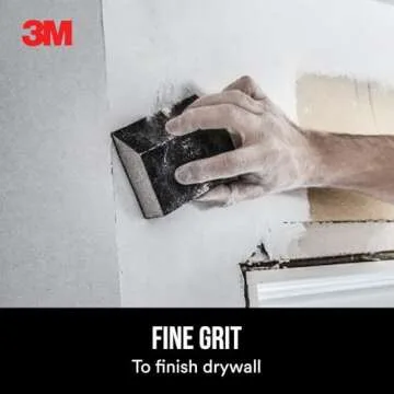 3M Angled Sanding Sponge - Versatile Wet/Dry Use
