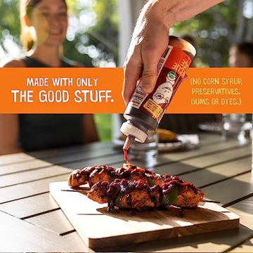 Organic BBQ Sauce - Vegan & Gluten-Free, No Additives