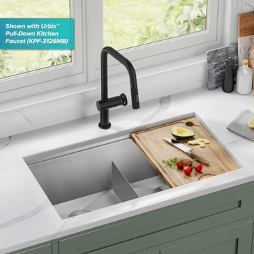 Durable KRAUS Kore 33-Inch Workstation Kitchen Sink