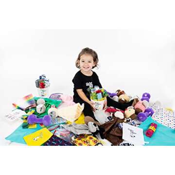 Original Baby Paper - Crinkle Teether and Sensory Toy for Babies and Infants | Black and White Stripes | Non-Toxic, Washable | Great for Baby Showers