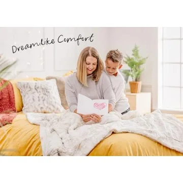 Ultra Soft Chanasya Faux Fur Throw Blanket Luxurious Comfort