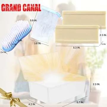 Grand Canal Soap Bar - All-Purpose Stain Cleaner & Softener