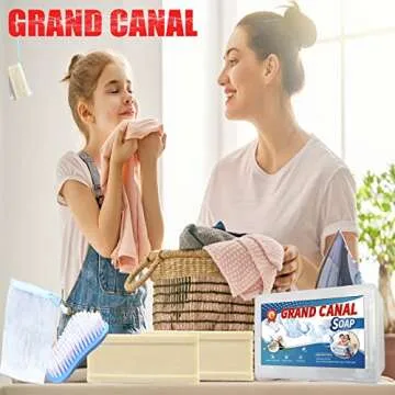 Grand Canal Soap Bar - All-Purpose Stain Cleaner & Softener