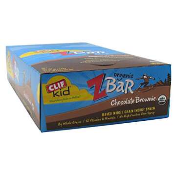 CLIF KID ZBAR - Organic Granola Bars - Chocolate Brownie - Non-GMO - Organic -Lunch Box Snacks (1.27...
