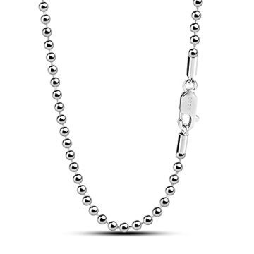 Dankadi Fashion 925 Sterling Silver Necklace for Men & Women - Versatile Jewelry Gift