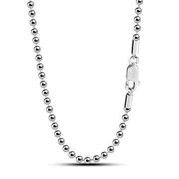 Dankadi Fashion 925 Sterling Silver Necklace for Men & Women - Versatile Jewelry Gift