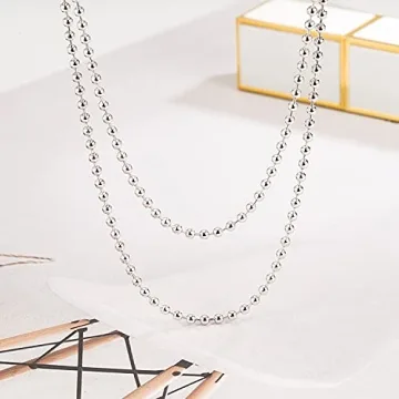 Dankadi 925 Sterling Silver Necklace for Men & Women Gift