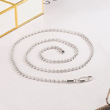 Dankadi 925 Sterling Silver Necklace for Men & Women Gift