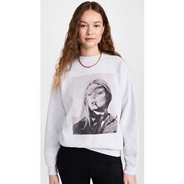 ANINE BING Ramona Sweatshirt Brigitte Bardot Graphic