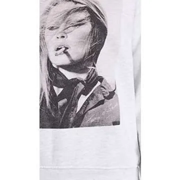 ANINE BING Ramona Sweatshirt Brigitte Bardot Graphic