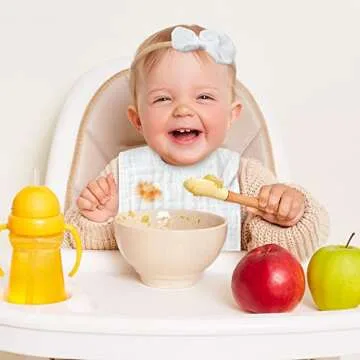 Zainpe Snap Muslin Cotton Baby Bibs for Stylish Feeding