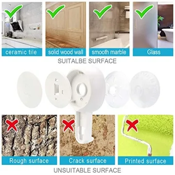 LUXEAR Shower Caddy Suction Cup Heavy Duty Organizer