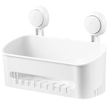 LUXEAR Shower Caddy Suction Cup Heavy Duty Organizer