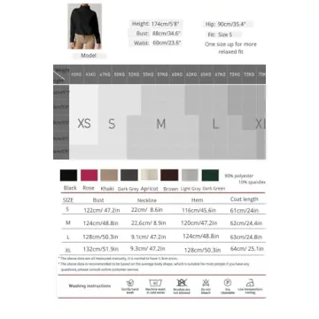 QINSEN Polar Fleece Sweatshirt for Women Half Zip kangaroo Pocket Relax Fit Pullover Jumpers Black S