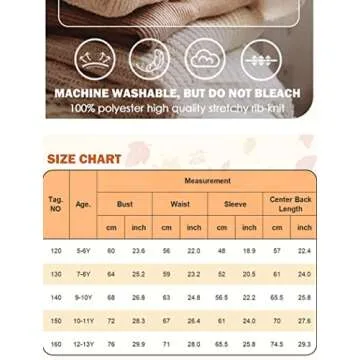 Stylish Arshiner Girls Long Sleeve Sweater Dress with Pockets