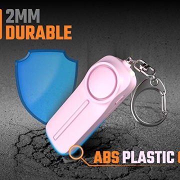 WETEN Personal Alarm Keychain - 130 dB Safety Alarm